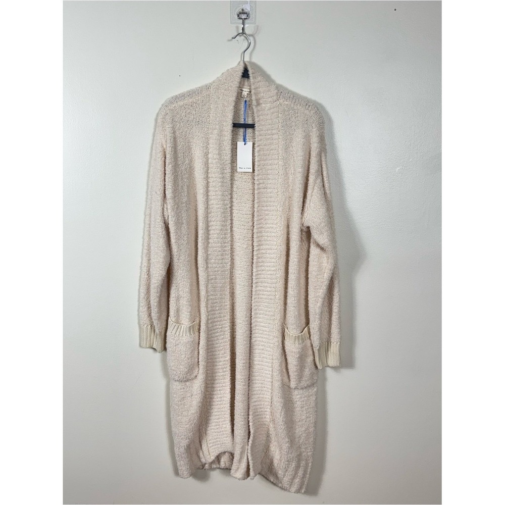 Tea N Rose Slouchy Duster Cardigan Sweater Large Cozy Comfy Soft Girl Oversized